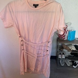 Vintage Corset style T-shirt dress
